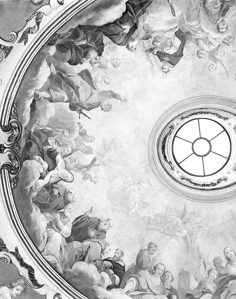 Madonna in gloria tra Santi martiri - Chiesa di Santa Maria del Sufragio